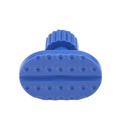 Versatile Suction Cups for Everyday Car Maintenance at Home blue oval dent puller suction cup, textured grip, small size for minor repairs