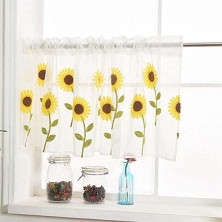 Delightful Daisy Sheer Window Curtain for Elegant Balcony and Bedroom Styling