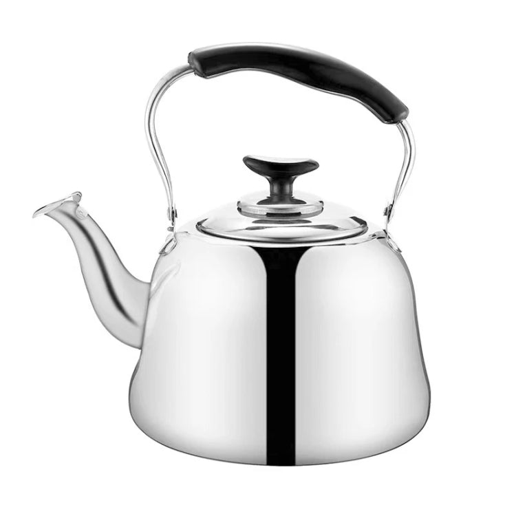 Stainless Steel Whistle Kettle for Induction Cooker Home Classical Piano Sound Singing Pot without Magnetic Heat, 1L, 1.5L, 2L, 3L