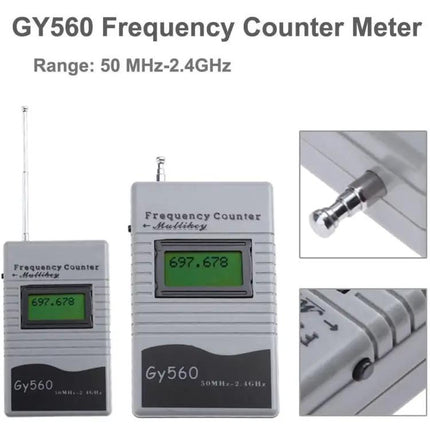 Portable Handheld Frequency Meter for Signal Strength Testing