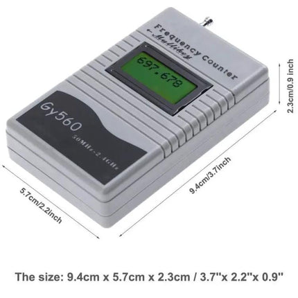 Portable Handheld Frequency Meter for Signal Strength Testing