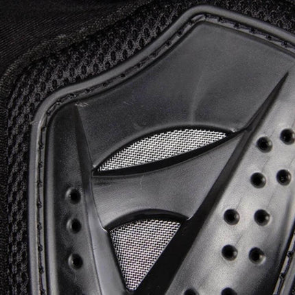 Breathable Off-Road Motorcycle Armor Pants for Everyday Riding close-up of ventilated hip armor with PE resin hard pad mesh vents
