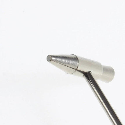 Mini Tuning Hammer for Everyday Instrument Maintenance at Home - close-up of metal tuning hammer tip for pianos and kalimbas