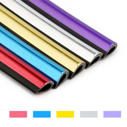 Car Interior Moulding Clips U Shaped Bright Strip Silver | Syndmart