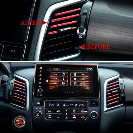 Car Interior Moulding Clips U Shaped Bright Strip Silver | Syndmart