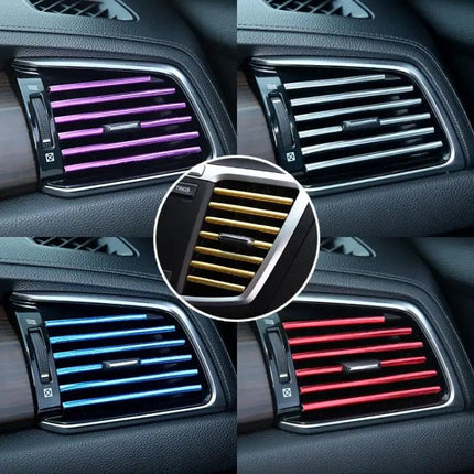 Car Interior Moulding Clips U Shaped Bright Strip Silver | Syndmart