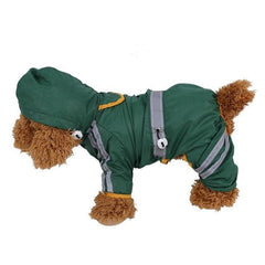 Stylish Waterproof Raincoat for Dogs and Cats – Pet Hoodie for All Weather