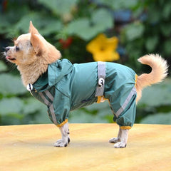 Stylish Waterproof Raincoat for Dogs and Cats – Pet Hoodie for All Weather