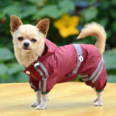 Stylish Waterproof Raincoat for Dogs and Cats – Pet Hoodie for All Weather