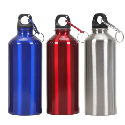 Aluminum Outdoor Water Bottle for Hiking and Everyday Hydration 600ml