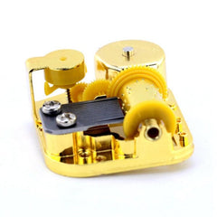 DIY Sky City Music Box with Eight-tone Gold-plated Bar Repair Parts