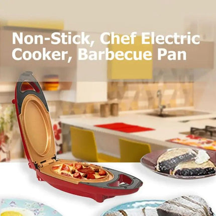 Dual Layer Smokeless Nonstick Electric Pot For Roasting And Frying | Syndmart