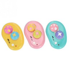 Ultrasonic Electric Contact Lens Cleaner Case - Adorable Mushroom Design for Eye Care