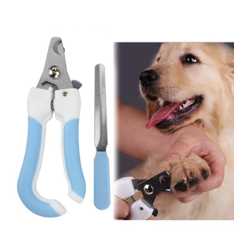 Premium Stainless Steel Dog and Cat Nail Clipper and File Set