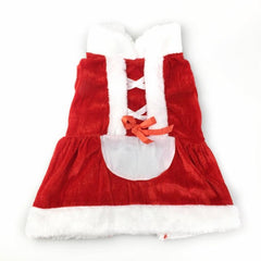 Festive Santa Costume for Small Dogs - Winter Holiday Pet Apparel