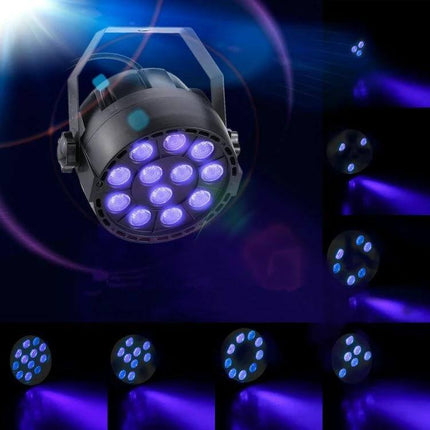 LED Purple Par Light For Stage And Events US And EU Plug hanging stage light with purple wash for parties and weddings