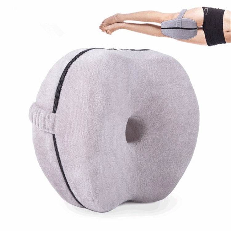 Leg Shaping Apple Pillow Memory Breathable Knee Pillow, Apple Pillow Grey, Apple Pillow Lake Blue - Syndmart