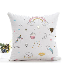 Luxurious Gold Foil Merry Christmas Cushion Cover for Festive Home Decor - 43cm x 43cm 8