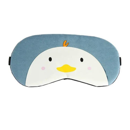 Cartoon Animal Sleep Eye Mask Soft Cotton For Travel