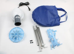 Portable Mini Electric Clothes Dryer with Adjustable Timing and Foldable Design