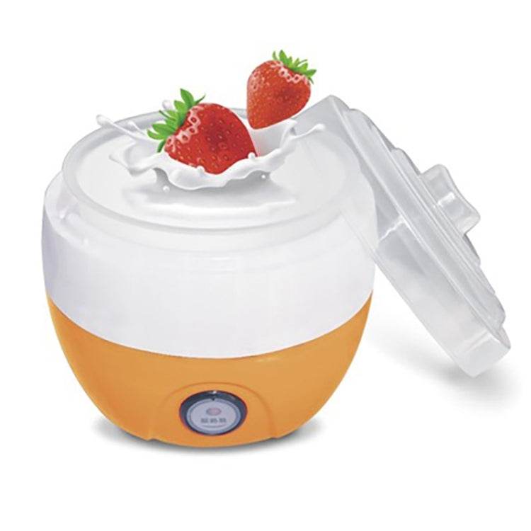 Electric Automatic Yogurt Maker Machine Yoghurt DIY Tool Kithchen Plastic Container 220V Capacity: 1L, Orange, Pink, Blue - Syndmart