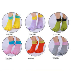 Stylish Breathable Cotton Split Socks for Women with Innovative Foot Design