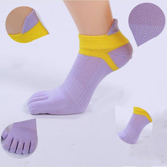 Stylish Breathable Cotton Split Socks for Women with Innovative Foot Design