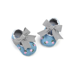 Charming Floral Non-Slip Toddler Princess Shoes for Baby Girls