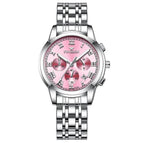 White Steel Pink Surface