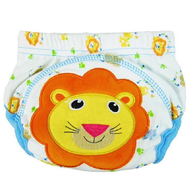 Breathable Washable Cotton Diapers for Babies - Waterproof and Leak-proof, Unisex, 6-12 Months