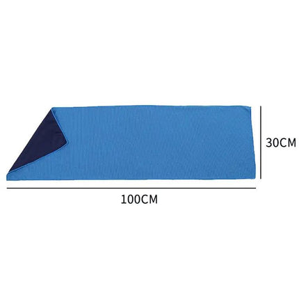 Cooling Microfiber Sports Towel 30x100 Cm For Travel And Fitness | Syndmart