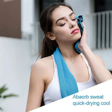 Cooling Microfiber Sports Towel 30x100 Cm For Travel And Fitness | Syndmart