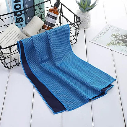 Cooling Microfiber Sports Towel 30x100 Cm For Travel And Fitness | Syndmart