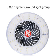 Multi-functional LED Fan Lamp with USB Rechargeable Battery for Camping and Live Streaming