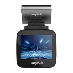 Anytek Q2 Dual Lens FHD 1296P Wi-Fi Dash Camera with ADAS & LDWS, Magnetic Mount, Car DVR