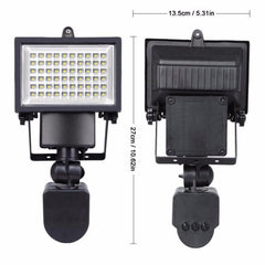 Energy-Efficient Outdoor Solar Motion Sensor Floodlight