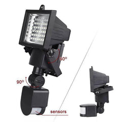 Energy-Efficient Outdoor Solar Motion Sensor Floodlight