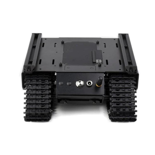 Waveshare Expandable Off-Road Tracked UGV for Exploration durable aluminum alloy tracked chassis with independent suspension