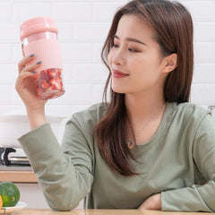 Compact USB Rechargeable Mini Electric Blender for Smoothies and Juices