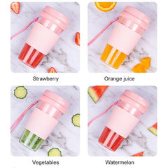 Compact USB Rechargeable Mini Electric Blender for Smoothies and Juices