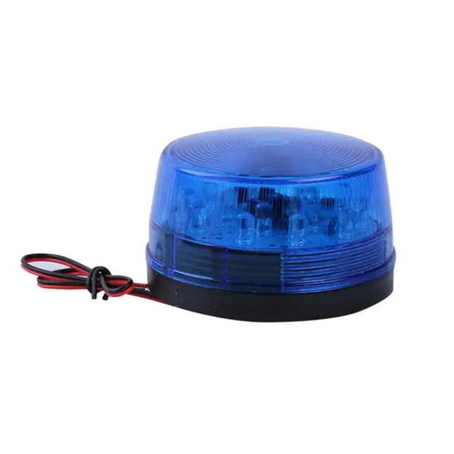 LED Strobe Warning Light Blue For Security And Engineering Use