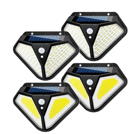 Solar Wall Lamp With Motion Sensor For Outdoor Garden Lighting | Syndmart