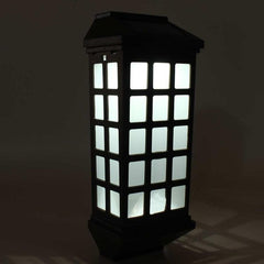 Solar-Powered Waterproof Wall Lamp for Outdoor Spaces - Ideal for Gardens, Villas, and Pathways