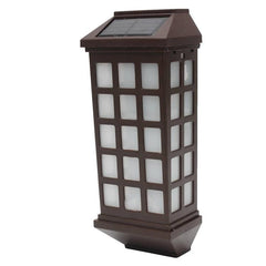 Solar-Powered Waterproof Wall Lamp for Outdoor Spaces - Ideal for Gardens, Villas, and Pathways