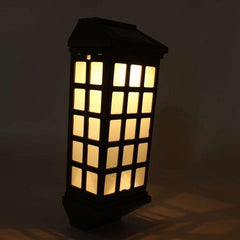 Solar-Powered Waterproof Wall Lamp for Outdoor Spaces - Ideal for Gardens, Villas, and Pathways