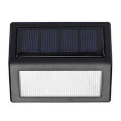 Solar-Powered Waterproof LED Wall Lights with Light Sensor - 6-Pack