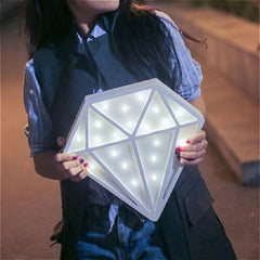 LED Diamond Pendant Night Light for Home Decoration