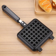 Aluminum Alloy Non-Stick Waffle Maker - Versatile Kitchen Baking Tool