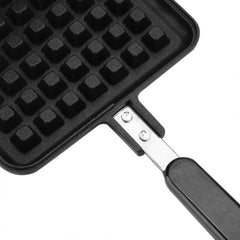 Aluminum Alloy Non-Stick Waffle Maker - Versatile Kitchen Baking Tool