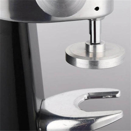 Coffee Tamper Handmade Stainless Steel For Espresso - close-up of stainless steel tamper head showing smooth finish for consistent espresso tamping